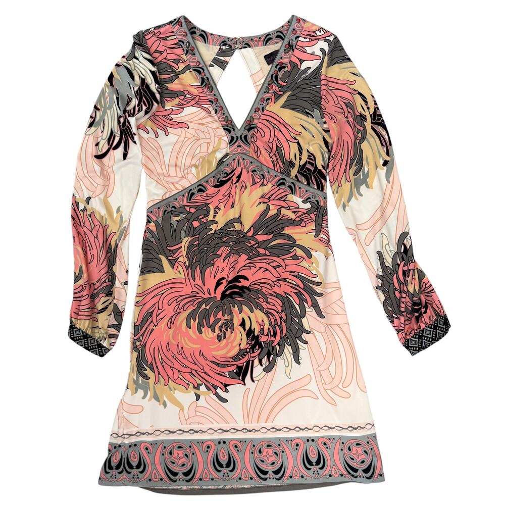 HALE BOB PINK A-LINE MINI DRESS XS